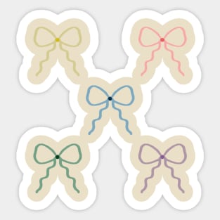 Bows Sticker